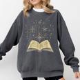 Mystic Astral Lunar Celestial Witch Spell Book Comfort Colors Sweatshirt Pepper Mystic Astral Lunar Celestial Witch Spell Book Comfort Colors Sweatshirt Pepper
