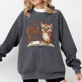 If You Need Me Owl Be Reading Book Lover Students Comfort Colors Sweatshirt Pepper If You Need Me Owl Be Reading Book Lover Students Comfort Colors Sweatshirt Pepper