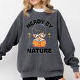 Nerdy By Nature Chibi Cute Book Lover Comfort Colors Sweatshirt Pepper Nerdy By Nature Chibi Cute Book Lover Comfort Colors Sweatshirt Pepper