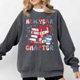 New Year New Chapter Happy New Year 2025 Book Lover Comfort Colors Sweatshirt Pepper New Year New Chapter Happy New Year 2025 Book Lover Comfort Colors Sweatshirt Pepper