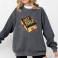 Nice Holy Book Costume For Bible Lovers Comfort Colors Sweatshirt Pepper Nice Holy Book Costume For Bible Lovers Comfort Colors Sweatshirt Pepper