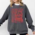 North Pole Book Club Christmas Comfort Colors Sweatshirt Pepper North Pole Book Club Christmas Comfort Colors Sweatshirt Pepper
