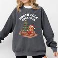 North Pole Book Club Gingerbread Christmas Reading Comfort Colors Sweatshirt Pepper North Pole Book Club Gingerbread Christmas Reading Comfort Colors Sweatshirt Pepper