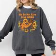 We Do Not Care Club WDNC Reading Book Boho Floral Comfort Colors Sweatshirt Pepper We Do Not Care Club WDNC Reading Book Boho Floral Comfort Colors Sweatshirt Pepper