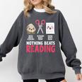 Nothing Beats Reading Rock Paper Scissors Book Lover Library Comfort Colors Sweatshirt Pepper Nothing Beats Reading Rock Paper Scissors Book Lover Library Comfort Colors Sweatshirt Pepper