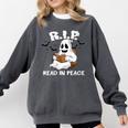 October Reading And Library Awareness Books And Boos Comfort Colors Sweatshirt Pepper October Reading And Library Awareness Books And Boos Comfort Colors Sweatshirt Pepper