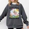 Oops I Bought Another Book Duck Sunshine Comfort Colors Sweatshirt Pepper