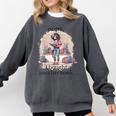 Oops I Bought Another Book Book Woman Sarcastic Comfort Colors Sweatshirt Pepper