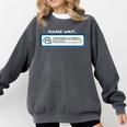 Overthinking In Progress Introvert Please Wait Comfort Colors Sweatshirt Pepper Overthinking In Progress Introvert Please Wait Comfort Colors Sweatshirt Pepper