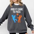 And It Came To Pass Book Of Mormon LDS Missionary Comfort Colors Sweatshirt Pepper And It Came To Pass Book Of Mormon LDS Missionary Comfort Colors Sweatshirt Pepper