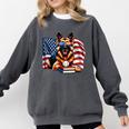 Patriotic German Shepherd Dog Books Baseball American Flag Comfort Colors Sweatshirt Pepper Patriotic German Shepherd Dog Books Baseball American Flag Comfort Colors Sweatshirt Pepper