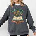 Pregnancy Announcement Book Lover Reveal Pregnant Comfort Colors Sweatshirt Pepper Pregnancy Announcement Book Lover Reveal Pregnant Comfort Colors Sweatshirt Pepper