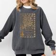 Pride And Prejudice Jane Austen Book Comfort Colors Sweatshirt Pepper
