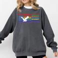Pro America Pro Acceptance Pro Science Pro Equality Pro Book Comfort Colors Sweatshirt Pepper