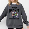 Racoon-Bookworm-Book Bandit-Fueled By Fiction Comfort Colors Sweatshirt Pepper Racoon-Bookworm-Book Bandit-Fueled By Fiction Comfort Colors Sweatshirt Pepper