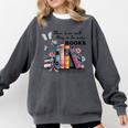 There Is No Such Thing As Too Many Books Reading Librarian Comfort Colors Sweatshirt Pepper There Is No Such Thing As Too Many Books Reading Librarian Comfort Colors Sweatshirt Pepper