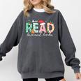Read Banned Books Christmas Holiday Comfort Colors Sweatshirt Pepper