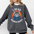 I Read Banned Books For Men Women Cat Banned Books Comfort Colors Sweatshirt Pepper I Read Banned Books For Men Women Cat Banned Books Comfort Colors Sweatshirt Pepper