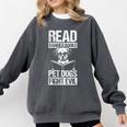 Read Banned Books PET DOGS FIGHT EVIL Read Banned Books Dog Comfort Colors Sweatshirt Pepper Read Banned Books PET DOGS FIGHT EVIL Read Banned Books Dog Comfort Colors Sweatshirt Pepper