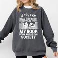 If You Can Read This For Book Lovers Reading Comfort Colors Sweatshirt Pepper If You Can Read This For Book Lovers Reading Comfort Colors Sweatshirt Pepper