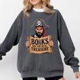 Read Book Reader Library Reading Librarian Pirate Bookworm Comfort Colors Sweatshirt Pepper Read Book Reader Library Reading Librarian Pirate Bookworm Comfort Colors Sweatshirt Pepper