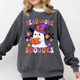 Read More Books Ghost Reading Book Teacher Halloween Comfort Colors Sweatshirt Pepper Read More Books Ghost Reading Book Teacher Halloween Comfort Colors Sweatshirt Pepper