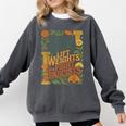 Read Books Lift Weights Fight Fascists Reading Lover Comfort Colors Sweatshirt Pepper