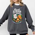 Read S'More Books Around Campfire National Book Week Comfort Colors Sweatshirt Pepper