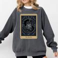 The Reader Tarot Card Mystic Dragon Book Magic Comfort Colors Sweatshirt Pepper The Reader Tarot Card Mystic Dragon Book Magic Comfort Colors Sweatshirt Pepper