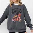 Reading 67 Six Seven Meme English Teacher Book Lover Comfort Colors Sweatshirt Pepper