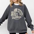 Reading Book Bookish Book Club Bookmarks Are For Quitters Comfort Colors Sweatshirt Pepper
