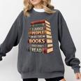Reading Book Comfort Colors Sweatshirt Pepper Reading Book Comfort Colors Sweatshirt Pepper