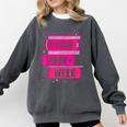 Reading Books Its Book Fair Week Comfort Colors Sweatshirt Pepper