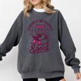 Reading Is My Favorite Sport Cat And Book Lover Women Comfort Colors Sweatshirt Pepper
