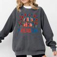 Reading Freadom Freedom Book Lover 4th Of July Men Women Comfort Colors Sweatshirt Pepper Reading Freadom Freedom Book Lover 4th Of July Men Women Comfort Colors Sweatshirt Pepper