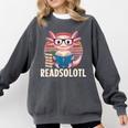 Readsolotl Axolotl Reading Book Lover Kawaii Bookworms Comfort Colors Sweatshirt Pepper Readsolotl Axolotl Reading Book Lover Kawaii Bookworms Comfort Colors Sweatshirt Pepper