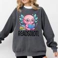 Readsolotl Cute Axolotl Reading Book Kawaii Pink Aesthetic Comfort Colors Sweatshirt Pepper Readsolotl Cute Axolotl Reading Book Kawaii Pink Aesthetic Comfort Colors Sweatshirt Pepper