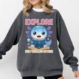 Readsolotl Kawaii Axolotl Book Lover Reading Comfort Colors Sweatshirt Pepper Readsolotl Kawaii Axolotl Book Lover Reading Comfort Colors Sweatshirt Pepper