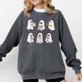 Retro Ghost Reading Books Halloween Bookish Ghost Bookworm Comfort Colors Sweatshirt Pepper Retro Ghost Reading Books Halloween Bookish Ghost Bookworm Comfort Colors Sweatshirt Pepper