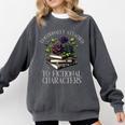 Romance Book Shirt Emotionally Attached Fictional Characters Comfort Colors Sweatshirt Pepper Romance Book Shirt Emotionally Attached Fictional Characters Comfort Colors Sweatshirt Pepper