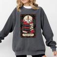 Romantasy Book Club Tarot Card Comfort Colors Sweatshirt Pepper