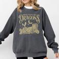 Romantasy Reader Book Reading Probably Reading About Dragons Comfort Colors Sweatshirt Pepper Romantasy Reader Book Reading Probably Reading About Dragons Comfort Colors Sweatshirt Pepper
