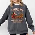Santa Has The Right Idea Introvert Christmas Comfort Colors Sweatshirt Pepper Santa Has The Right Idea Introvert Christmas Comfort Colors Sweatshirt Pepper