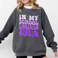 In My School Librarian Era Groovy Back To School Book Lover Comfort Colors Sweatshirt Pepper In My School Librarian Era Groovy Back To School Book Lover Comfort Colors Sweatshirt Pepper