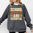 School Librarians Are Essential Library Book Lover Librarian Comfort Colors Sweatshirt Pepper School Librarians Are Essential Library Book Lover Librarian Comfort Colors Sweatshirt Pepper
