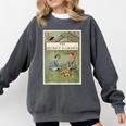 The Secret Garden Book Comfort Colors Sweatshirt Pepper
