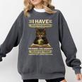 i Have Selective Hearing Cat Coffee Books Retro Comfort Colors Sweatshirt Pepper i Have Selective Hearing Cat Coffee Books Retro Comfort Colors Sweatshirt Pepper