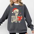 Skeleton Reading Book Christmas Teacher Librarian Book Lover Comfort Colors Sweatshirt Pepper Skeleton Reading Book Christmas Teacher Librarian Book Lover Comfort Colors Sweatshirt Pepper