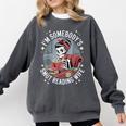 Smut Book Reader Romance Novel Somebody's Smut Reading Wife Comfort Colors Sweatshirt Pepper