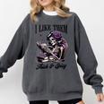 Smut Reader Spicy Book Romance I Like Them Thick & Spicy Comfort Colors Sweatshirt Pepper